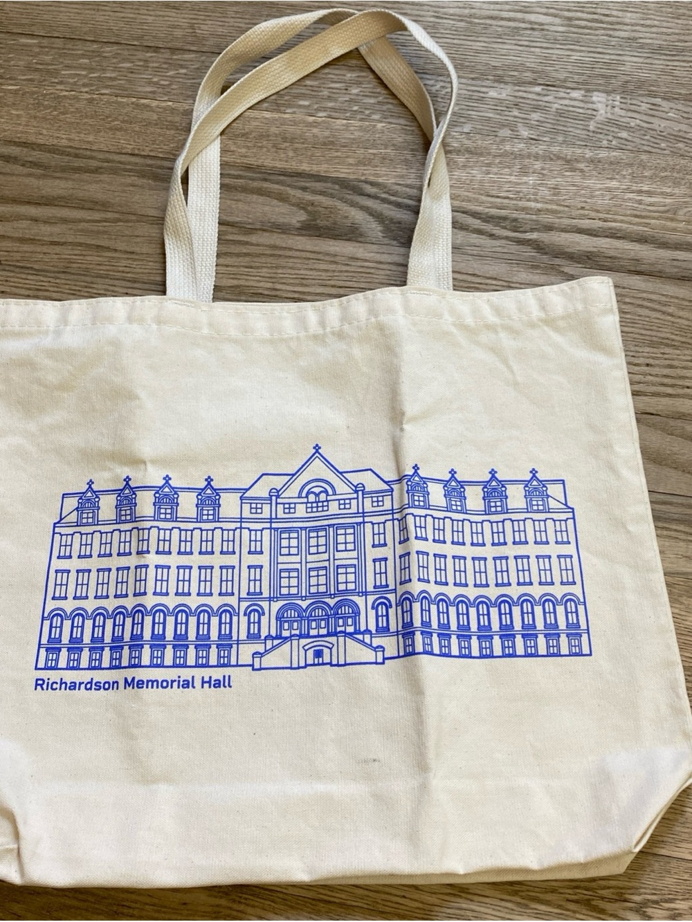 Tulane Richardson Memorial Hall 100% Cotton EnviroTote Tote Bag